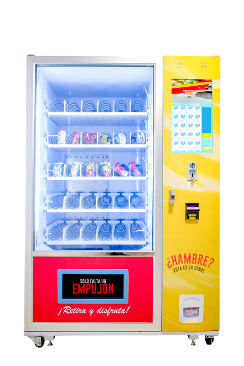 Máquina expendedora de piso